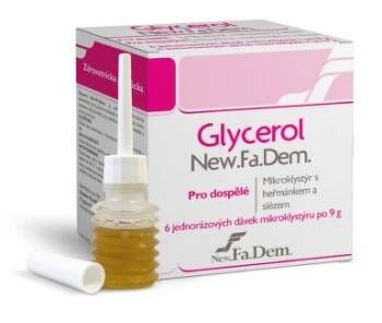 GLYCEROL mikroklystýr pro dospělé 6x9g