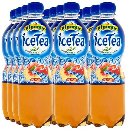 Pfanner Ice Tea Broskev 12x500ml - Papir.cz - potřeby pro restaurace, hotely, kavárny