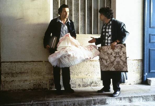 Tři muži a nemluvně - Z filmu - Roland Giraud, Michel Boujenah