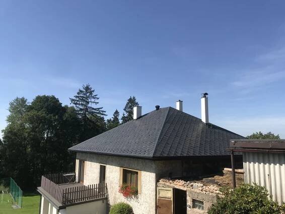 Výměna střešní krytiny Capacco SK2, Rtyně v Podkrkonoší