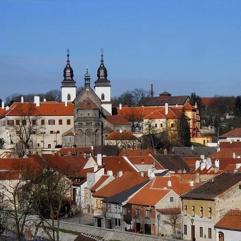 Třebíč - historický střed města