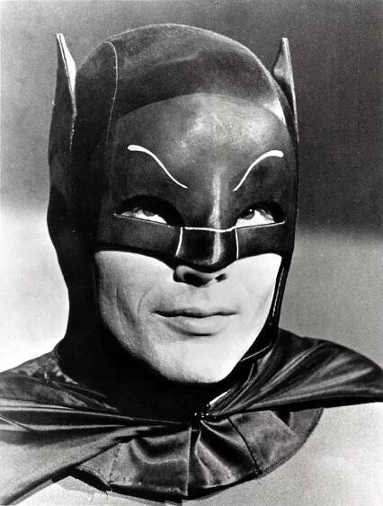V kultovním seriálu z let 1966-68 si Batmana zahrál Adam West.