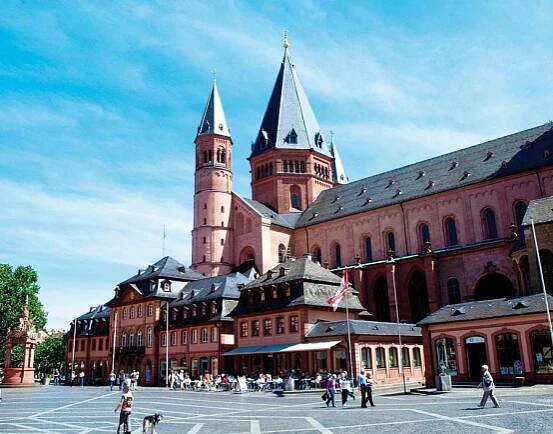 Mainzer Dom, Mohuč, Německo