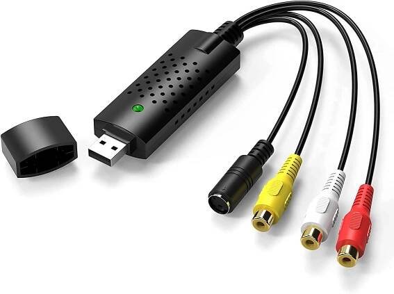 Rybozen Video Grabber USB Capture Card, převod Hi8 VHS na digitální