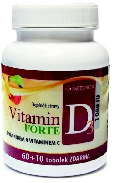 Vitamin D3 FORTE 60+10 tobolek