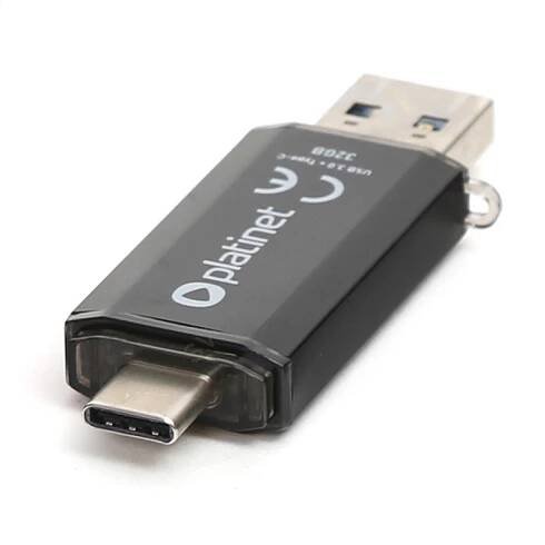 Dual Flash Disk USB 3.0 + USB-C 32GB