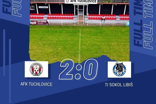 Muži A – AFK Tuchlovice – Libiš 2:0