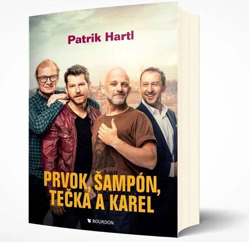 Hartl, Patrik: Prvok, šampón, tečka a karel - filmová obálka (Kniha)