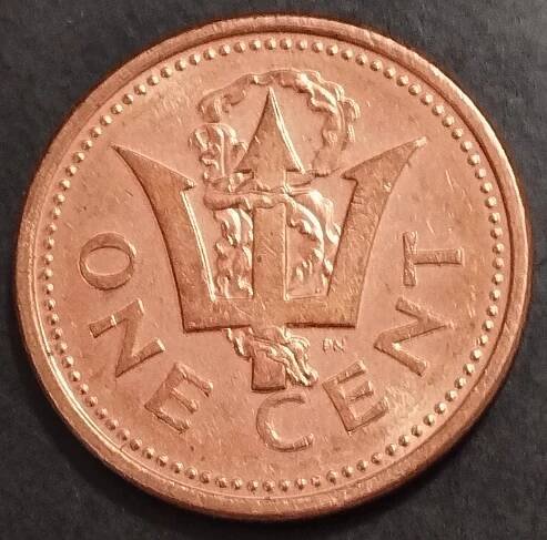 Barbados 1 cent 2000 KM# 10a - Sběratelství