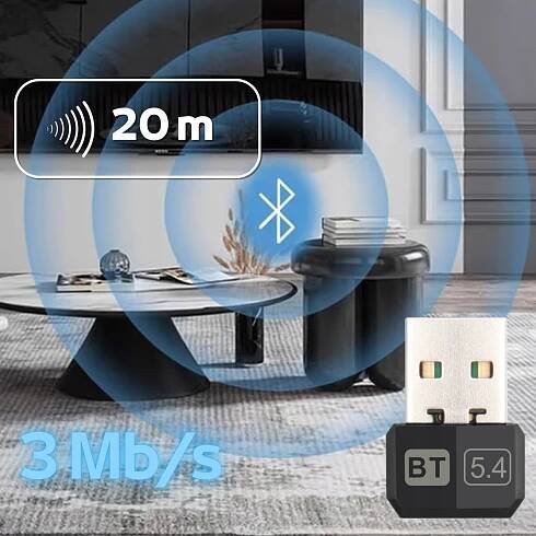BLUETOOTH ADAPTÉR 5.4 USB NANO MINI PRO POČÍTAČ, VYSÍLAČ, PŘIJÍMAČ, KARTA Bezpečnostní informace CE WEEE