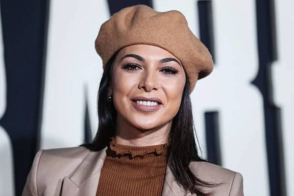 Actress Moran Atias arrives at the Los Angeles Premiere Of Fox Searchlight's 'Jojo Rabbit' held at the Hollywood American Legion Post 43 on October 15, 2019 in Hollywood, Los Angeles, California, United States.