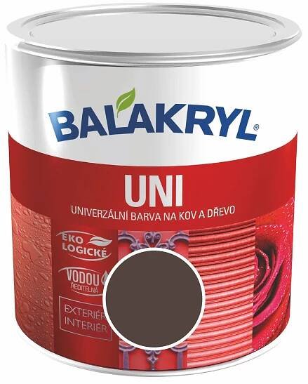 Balakryl Uni lesk 0,7 kg světle hnědý