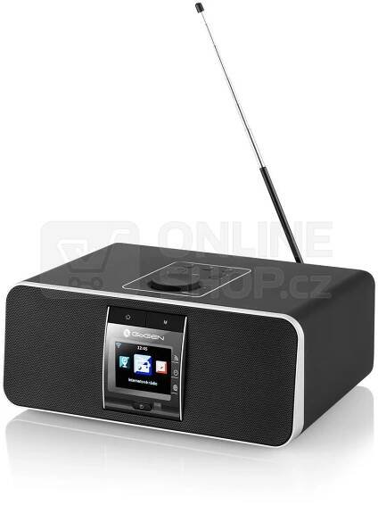 Internetové rádio GoGEN IR 167 BTB, s BT, APP, FM PLL, černá barva | OnlineShop.cz