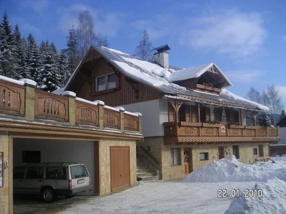 Pension Encián Harrachov: ski areál Harrachov, cyklotrasy, ubytování, webkamera & počasí