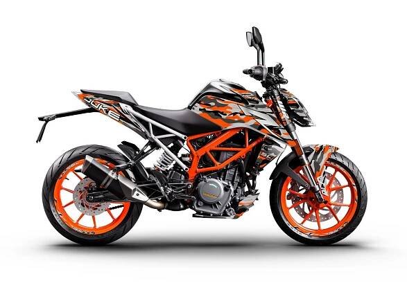 KTM DUKE 125-200-250-390 / 2017-2022 GRAPHIC STICKER SET - DECAL KIT 