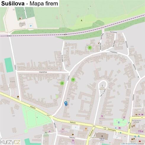 Sušilova - mapy | Kurzy.cz