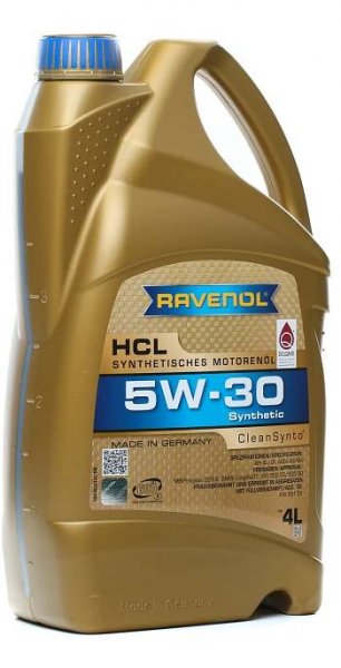 Motorový olej RAVENOL HCL 5W30 4l BMW Longlife-01 FE MB 229.5, 1111118-004-01-999