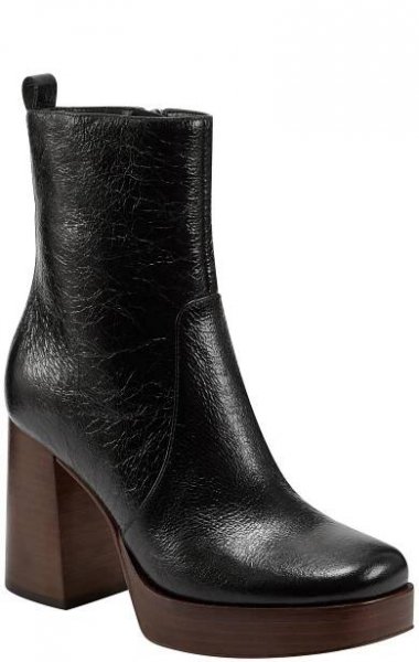 Marysa Block Heel Platform Bootie