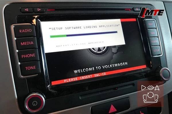 Volkswagen Passat 2012 RNS510, aktualizácia softvéru, mapy 2018