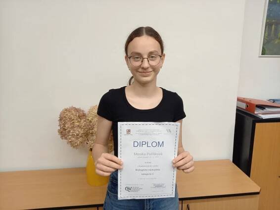 Úspěch v krajském kole Biologické olympiády