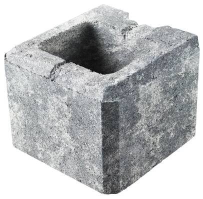 Diton Viso koncová poloviční 20 x 20 x 15 cm melír/marmo od 165 Kč