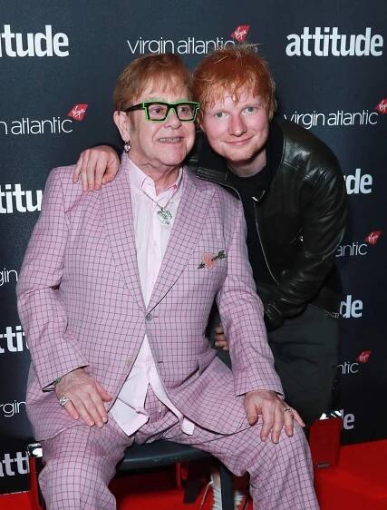 While the singer is widely referred to as Ed 'Sheer-un', the 78-year-old introduced his pal as Ed 'Shi-ran', which viewers immediately mocked on X, formerly Twitter (both pictured last year)