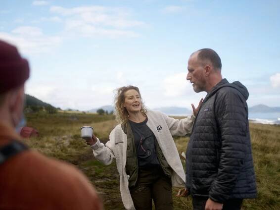 Ine Marie Wilmann, Roar Uthaug - Trol - Z natáčení