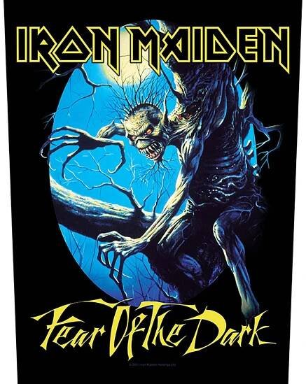 Iron Maiden: Zádová Nášivka Fear Of The Dark Merch