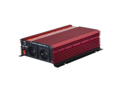 Geti GPI1612 měnič napětí 12V/230V 1600W USB
