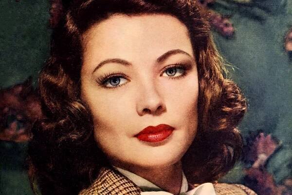 Gene Tierney 1940s makeup looks