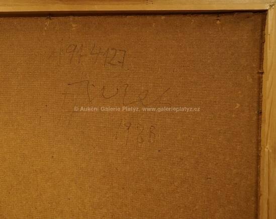 František Turek / Dívka v okně - detail aukce « Aukce « Aukční Galerie Platýz