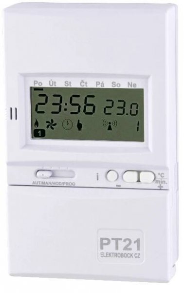 PT21 - Prostorový termostat - Elektrobock