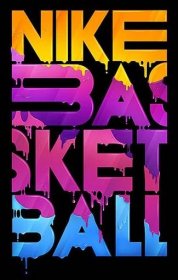 #NikeBasketball I like this image because it uses paint effects to make the words seem as if they are dripping paint. I also like how they cut the s in half instead of putting the whole letter on the next line. very unique. Logo Basketball, Love And Basketball, Basketball Quotes, Sports Quotes, Typography Design Inspiration, Graphic Design Typography, Lettering Design, Grafik Design, Web Design