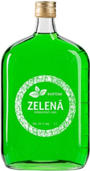 Peprmint Bartida 20% 1l (holá láhev) - Vinerie