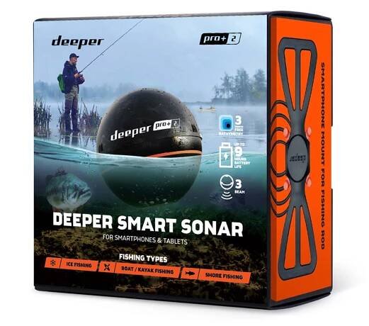 Sonar Deeper Pro Plus 2 + držák na smartphone