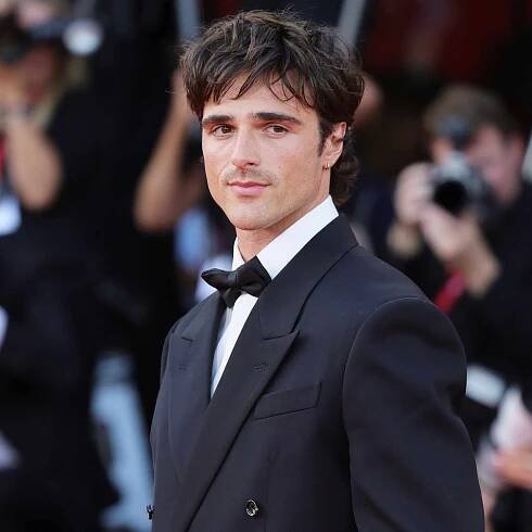 Jacob Elordi attends the "Frankenstein" red carpet during the 82nd Venice International Film Festival on August 30, 2025