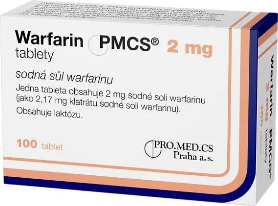 Warfarin PMCS 2 mg tablety