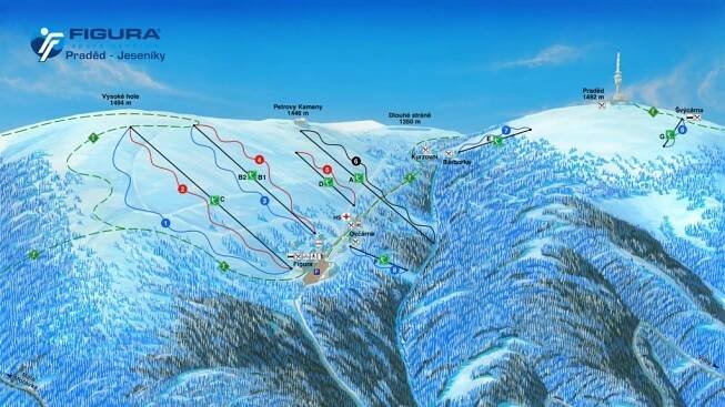 Ski areál Praděd - Ovčárna