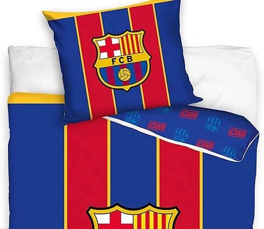 Bavlněné povlečení na jednolůžko FC Barcelona