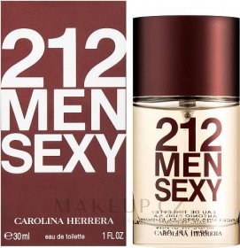 Koupit Carolina Herrera 212 Sexy Men - Toaletní voda na makeup.cz — foto 30 ml