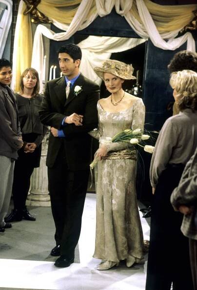 david schwimmer and jane sibbett on friends