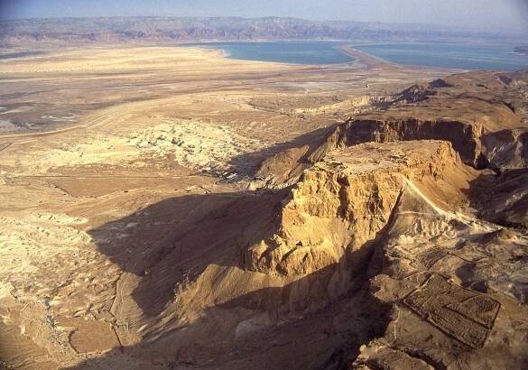 Wanderung auf die Felsenfestung von Masada