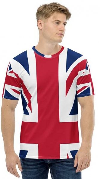 Union Jack All-over Classic Disgn Men's t-shirt