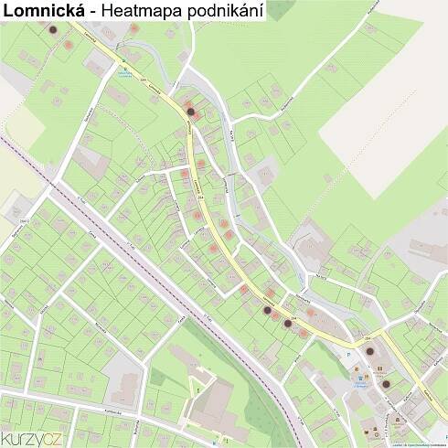 Lomnická - mapy | Kurzy.cz