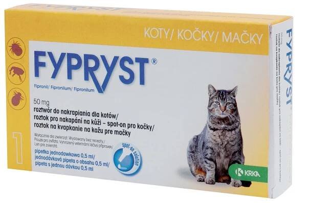 Fypryst Spot-on Cat pro kočky 1x0,5 ml