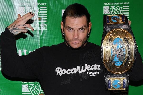 Wrestling star Jeff Hardy