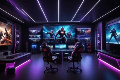Embracing the Joy of Gaming Room with LED Lighting #10