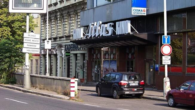 Atlas je opravdu stylové kino s 2 sály
