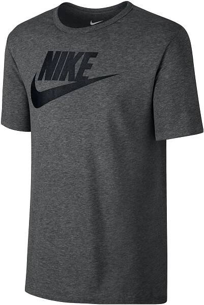 Pánské tričko Nike M NSW TEE ICON FUTURA šedé | AD Sport