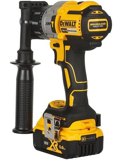 DCD996P2 DeWALT 18 VOLT AKU PŘÍKLEPOVÁ BEZUHLÍKOVÁ VRTAČKA / ŠROUBOVÁK XRP, 2 X 5,0AH AKU XR LI-ION, NABÍJEČKA, KUFR T-STAK
